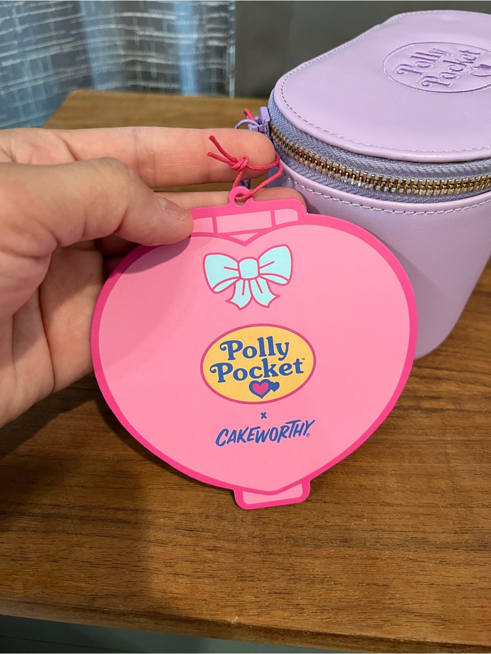 Polly Pocket Pink Cosmetic Case - Picture 3 of 4
